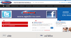 Desktop Screenshot of agedis-ra.com